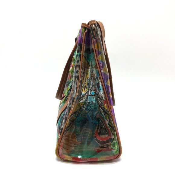 PRADA Venetian print Tote Bag Vinyl/Leather Multicolore/SilverHardware - Picture 14 of 16